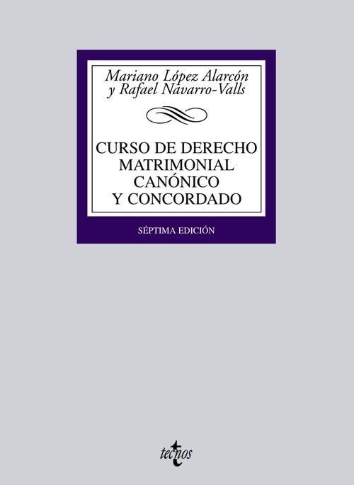 CURSO DE DERECHO MATRIMONIAL CANONICO Y CONCORDADO