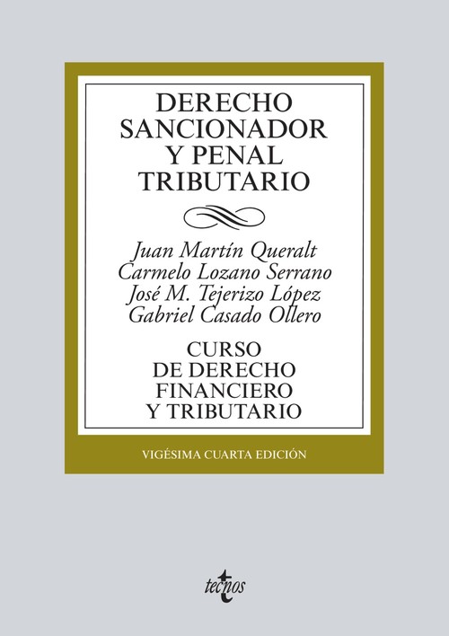 CURSO DE DERECHO FINANCIERO Y TRIBUTARIO 29 ED.2018