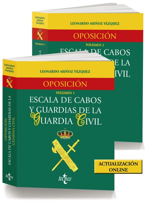 PACK OPOSICION ESCALA DE CABOS Y GUARDIAS DE LA GUARDIA CIV