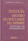 TEOLOGIA: MISTERIO DE DIOS Y SABER DEL HOMBRE