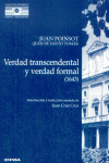 VERDAD TRASCENDENTAL Y VERDAD FORMAL (1643)