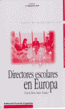 DIRECTORES ESCOLARES EN EUROPA