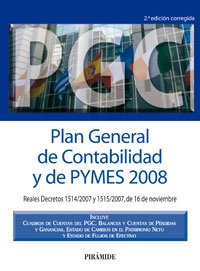 PLAN GENERAL CONTABILIDAD Y PYMES 2008