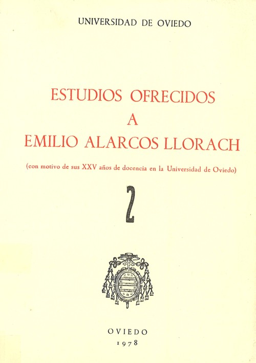 ESTUDIOS OFRECIDOS A EMILIO ALARCOS LLORACH TOMO II