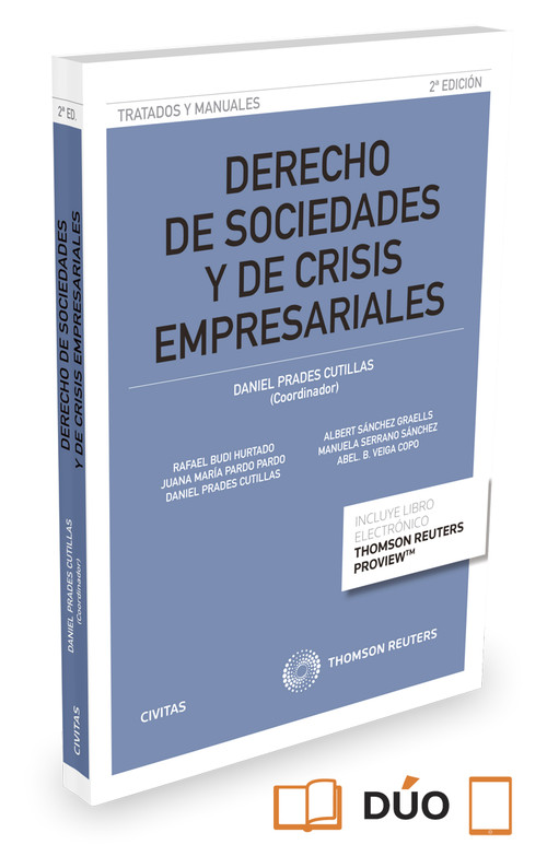 DERECHO DE SOCIEDADES Y DE CRISIS EMPRESARIALES (PAPEL + E-B