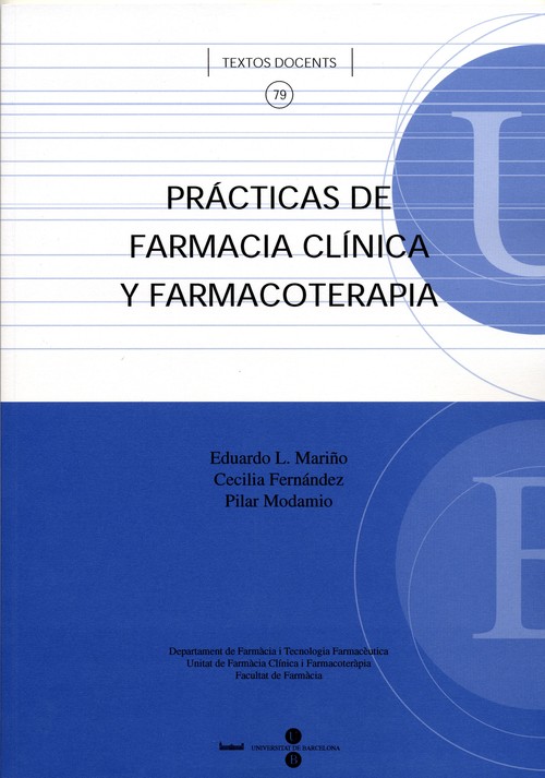 PRACTICAS DE FARMACIA CLINICA Y FARMACOTERAPIA
