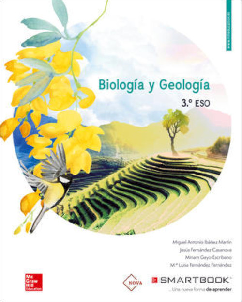 BIOLOGIA Y GEOLOGIA 3 ESO NOVA INCLUYE CODIGO SMARTBOOK 2019