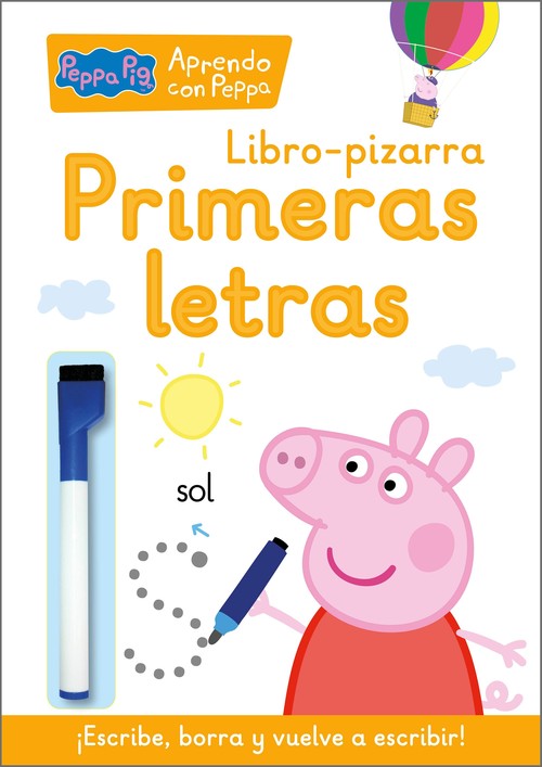 PEPPA PIG. PRIMERAS LETRAS (LIBRO-PIZARRA)