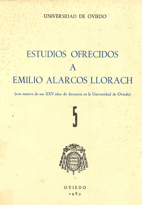 ESTUDIOS OFRECIDOS A EMILIO ALARCOS LLORACH TOMO III