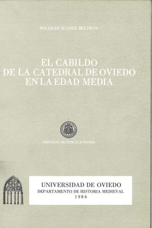 CABILDO DE LA CATEDRAL DE OVIEDO EN LA EDAD MEDIA,EL