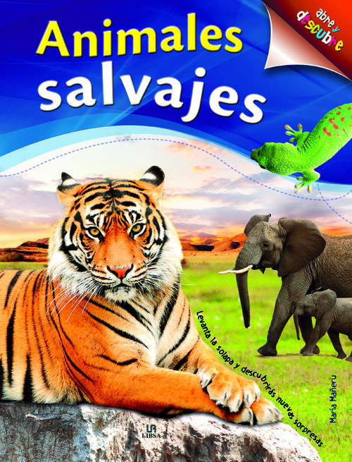 ANIMALES SALVAJES-ABRE Y DESCUBRE