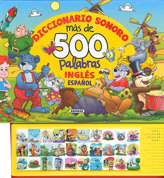 DICCIONARIO SONORO MAS DE 500 PALABRAS INGLES ESPAOL