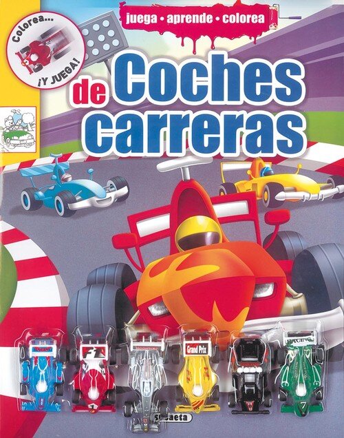 COCHES DE CARRERAS.COLOREO Y JUEGO