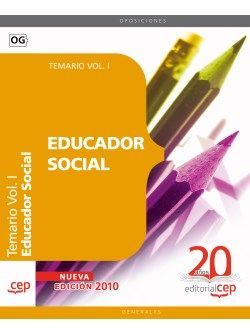 EDUCADOR SOCIAL. TEMARIO VOL. I.