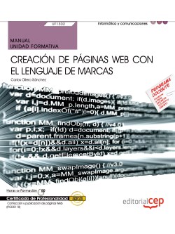 MANUAL CREACION DE PAGINAS WEB CON EL LENGUAJE DE MARCAS