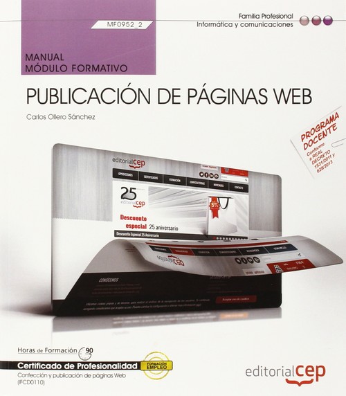 MANUAL PUBLICACION DE PAGINAS WEB (MF0952_2) CERTIFICADOS