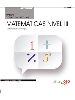 MANUAL, COMPETENCIA CLAVE, MATEMATICAS NIVEL III (FCOV12), C