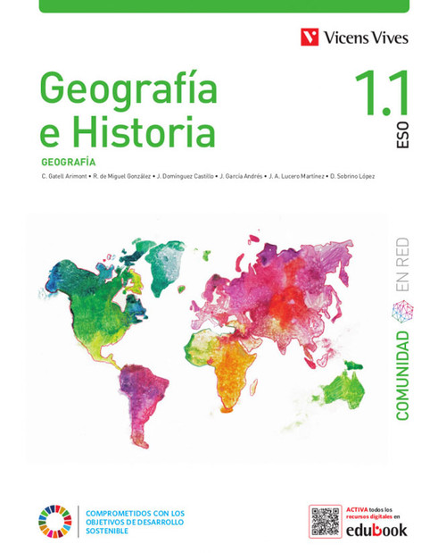 GEOGRAFIA E HISTORIA 1 ESO (1.1-1.2) COMUNIDAD EN RED 2022