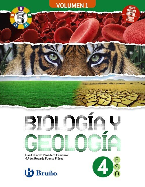 BIOLOGIA Y GEOLOGIA 4 ESO TRI PROYECTO 5 ETAPAS 2023