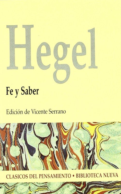 FE Y SABER-HEGEL