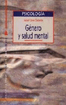 GENERO Y SALUD MENTAL