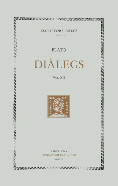 DIALEGS -VOL XII - LA REPUBLICA