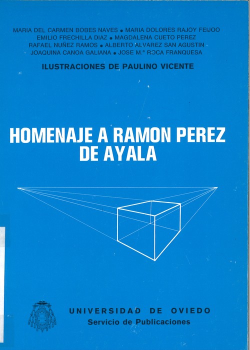 HOMENAJE A RAMON PEREZ DE AYALA