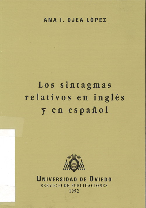 SINTAGMAS RELATIVOS EN INGLES Y EN ESPAOL,LOS