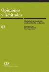 OPINIONES Y ACTITUDES 67-CIUDADANIA Y CONCI.MEDIOAM.ESPAA