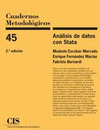 ANALISIS DE DATOS CON STATA (CUADERNOS METODOLOGICOS 45)