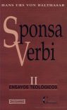 SPONSA VERBI II-ENSAYOS TEOLOGICOS
