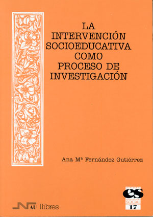 INTERVENCION SOCIOEDUCATIVA COMO PROCESO DE INVESTIGACION