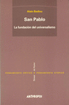 SAN PABLO LA FUNDACION DEL UNIVERSO