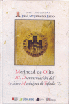 MERINDAD DE OLITE, III, DOCUMENTACION DEL ARCHIVO MUNICIPAL