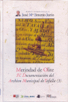 MERINDAD DE OLITE, IV, DOCUMENTACION DEL ARCHIVO MUNICIPAL
