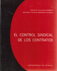 CONTROL SINDICAL DE LOS CONTRATOS, EL