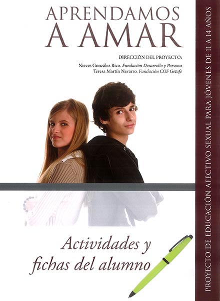 APRENDAMOS A AMAR (JUEGO COMPLETO) 11-14 AOS ) MANUAL+CUAD
