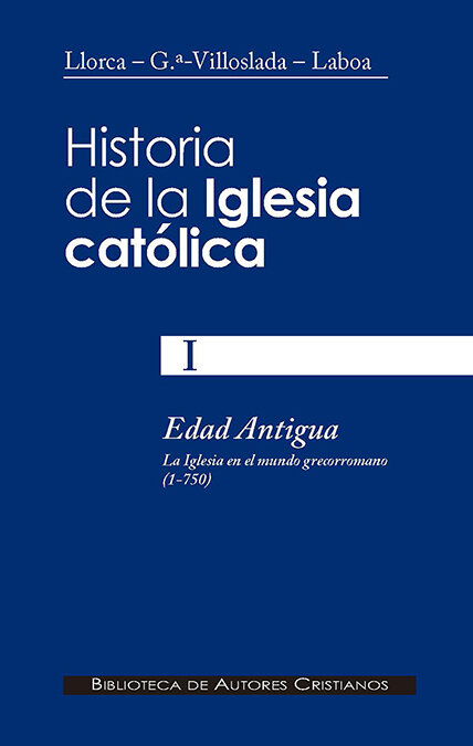 HISTORIA IGLESIA CATOLICA-TOMO I