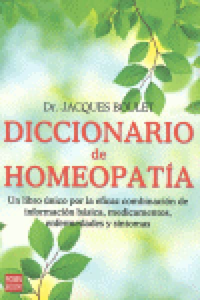 DICCIONARIO DE HOMEOPATIA (MASTERS)