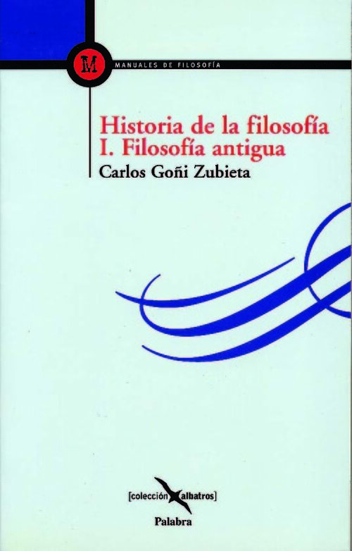 HISTORIA DE LA FILOSOFIA I FILOSOFIA ANTIGUA