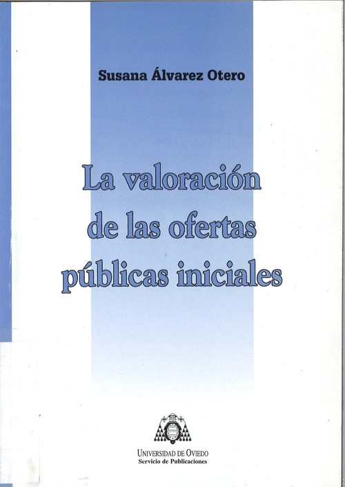VALORACION DE LAS OFERTAS PUBLICAS INICIALES,LA