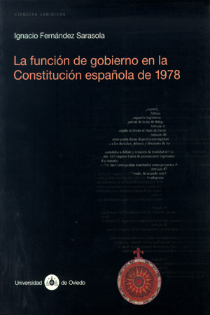 FUNCION DE GOBIERNO EN LA CONSTITUCION ESPAOLA DE 1978,LA