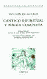 CANTICO ESPIRITUAL Y POESIA COMPLETA