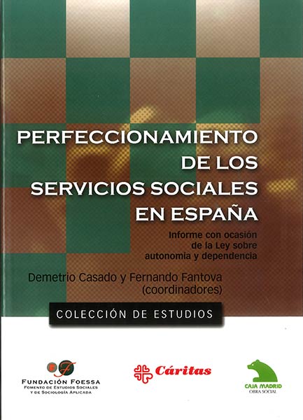 PERFECCIONAMIENTO DE LOS SERVICIOS SOCIALES EN ESPAA, INFOR