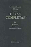 OBRAS COMPLETAS CLARIN 4 CRITICA 1PARTE