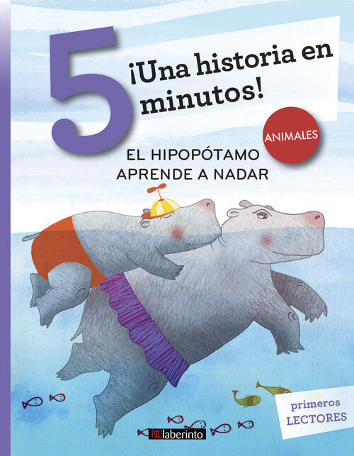 UNA HISTORIA EN 5 MINUTOS! EL HIPOPOTAMO APRENDE A NADAR