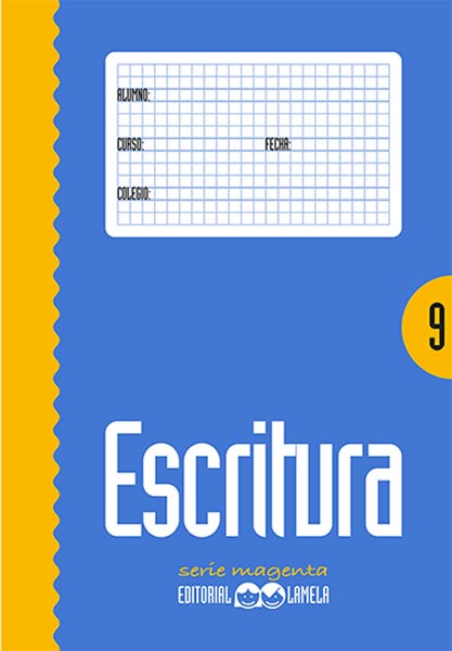 ESCRITURA 9-SERIE MAGENTA-PACK 10 (PAUTA 6MM)