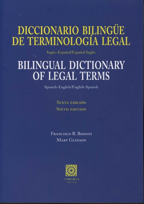 DICCIONARIO BILINGUE DE TERMINOLOGIA LEGAL