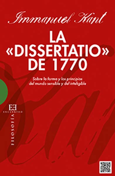 DISSERTATIO DE 1770 , LA