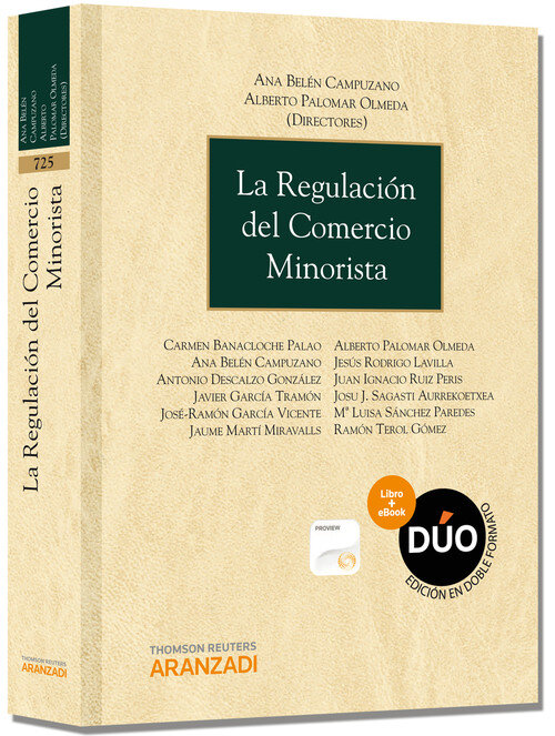 REGULACION DEL COMERCIO MINORISTA (PAPEL + E-BOOK), LA